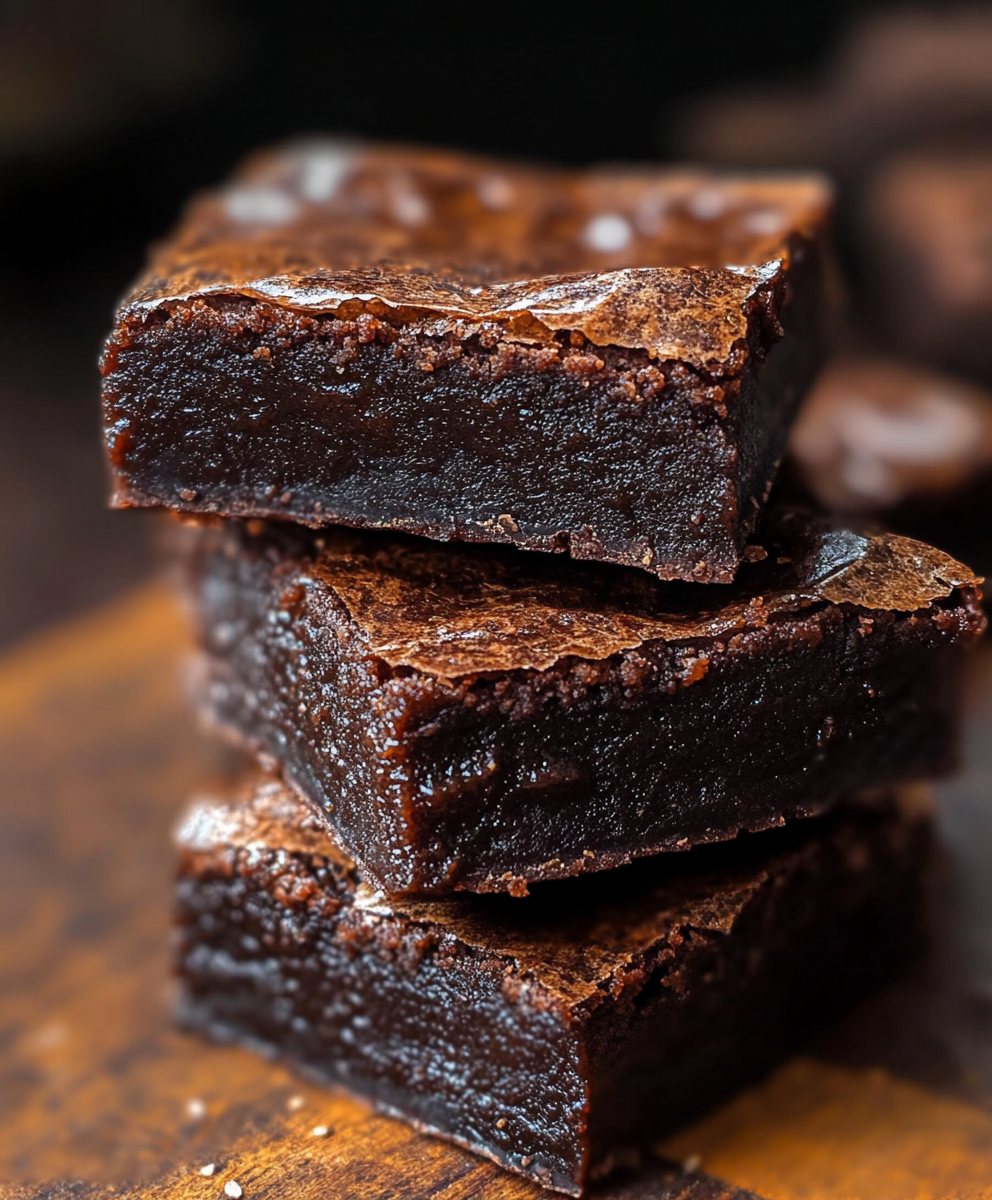 Homemade Mochi Brownies