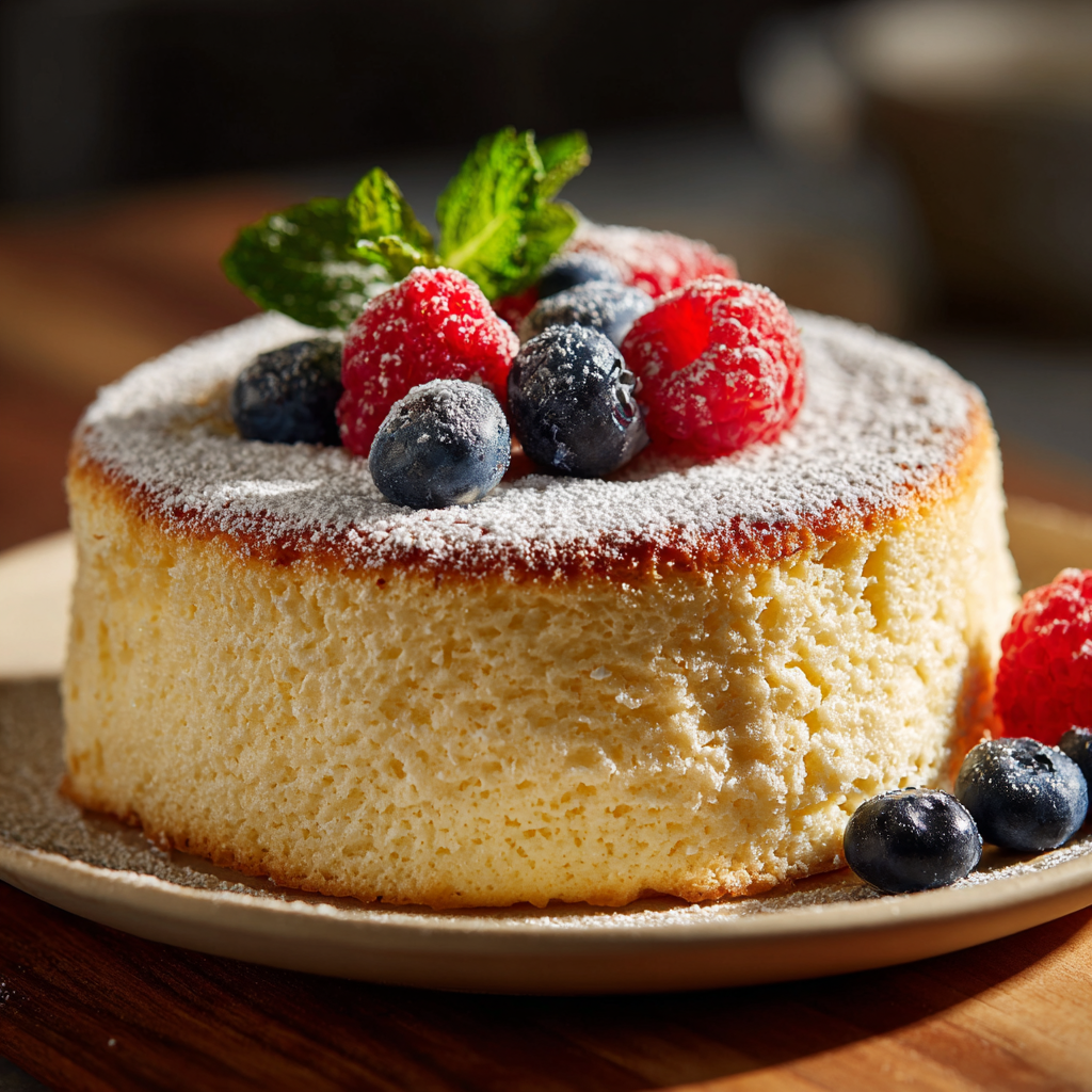 Yogurt Cloud Cake (Light, Airy &#038; Melt-In-Your-Mouth Dessert)
