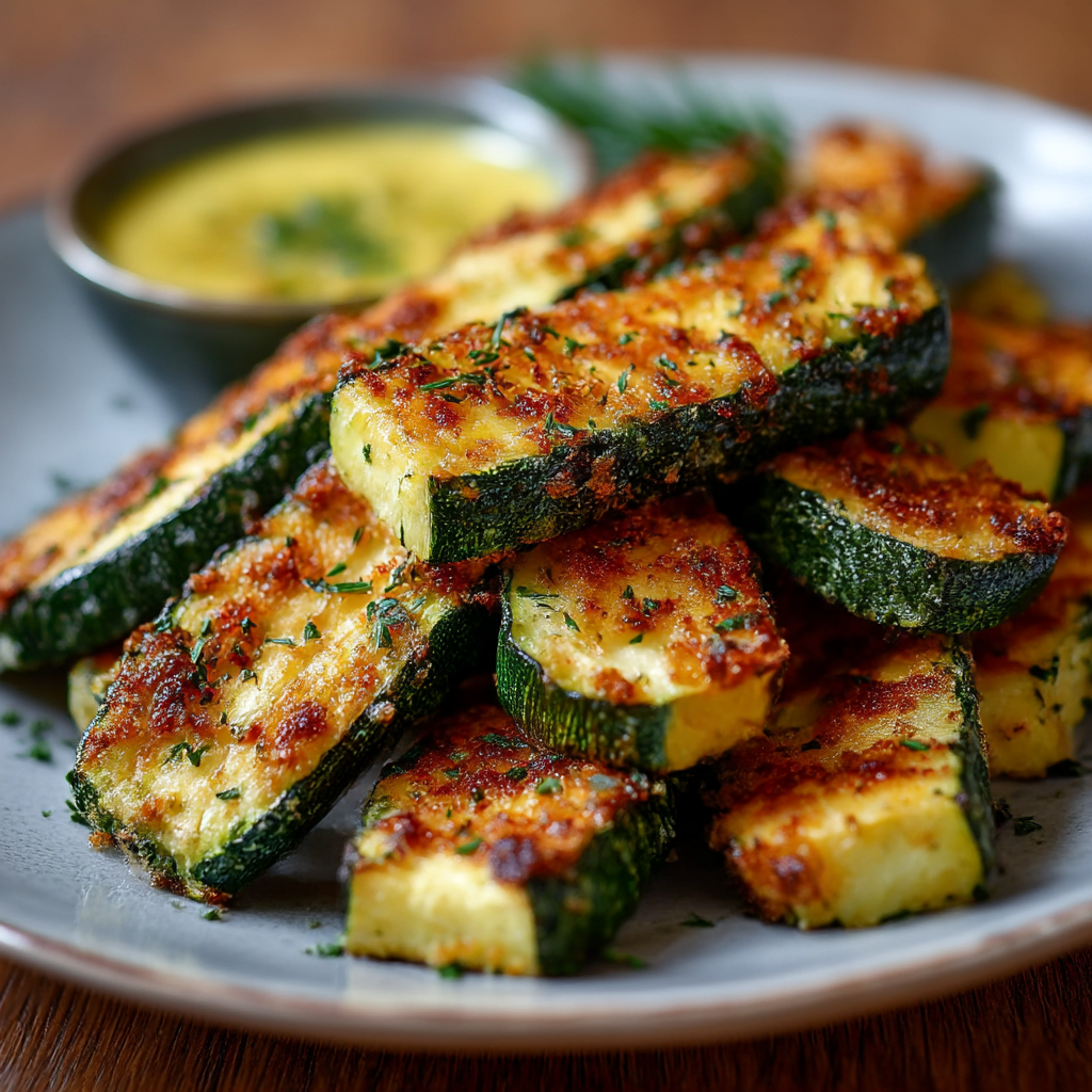 Crispy Air Fryer Zucchini