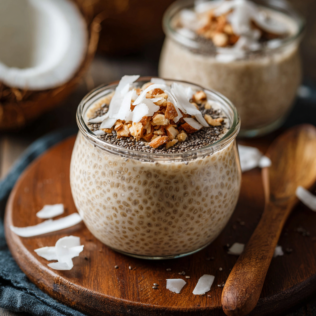 Creamy Coconut Chia Pudding (Made with Just 5 Simple Ingredients)