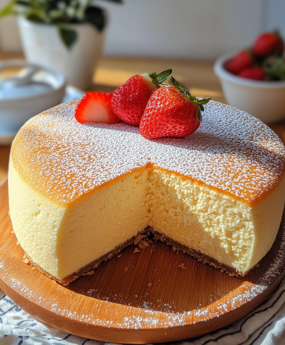 Japanese Cheesecake Homemade (Soft, Fluffy &#038; Cloud-Like)