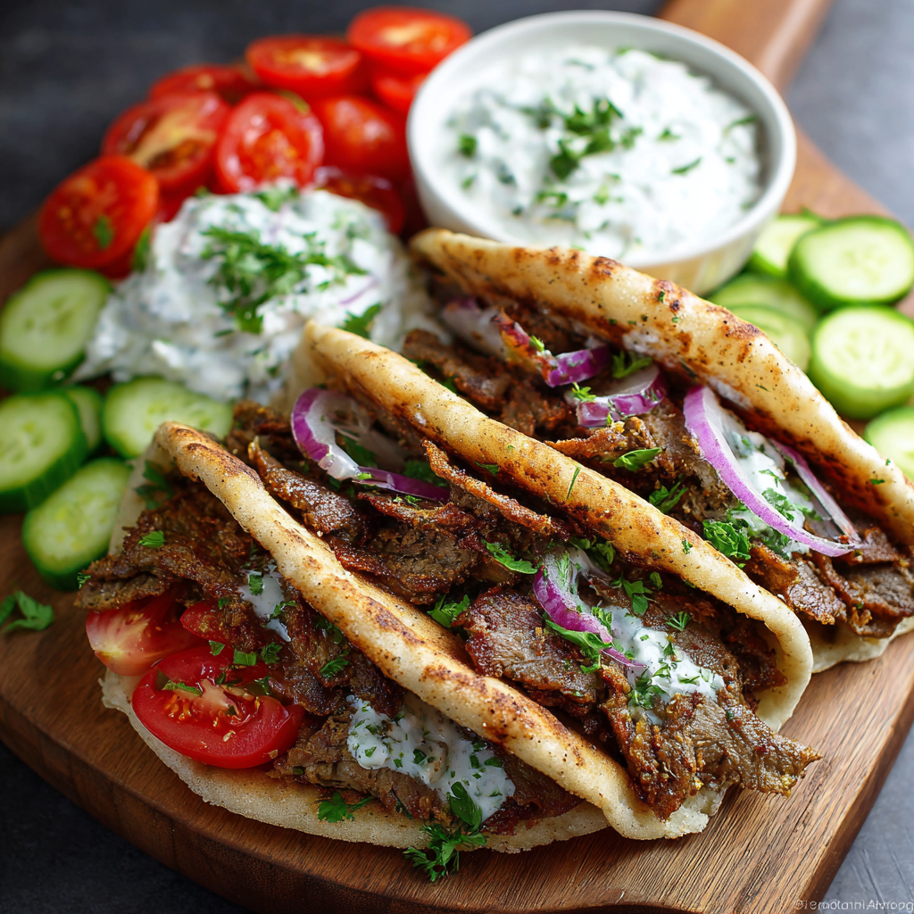 Homemade Gyros: Juicy, Crispy, and Full of Greek Flavor