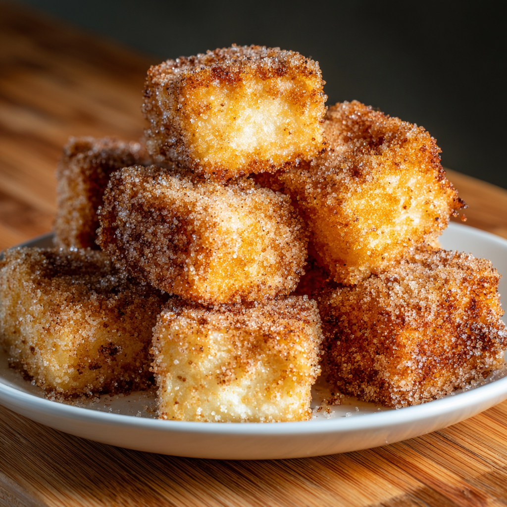 Crispy Angel Cake Churro Bites: A Sweet Twist on a Classic Treat