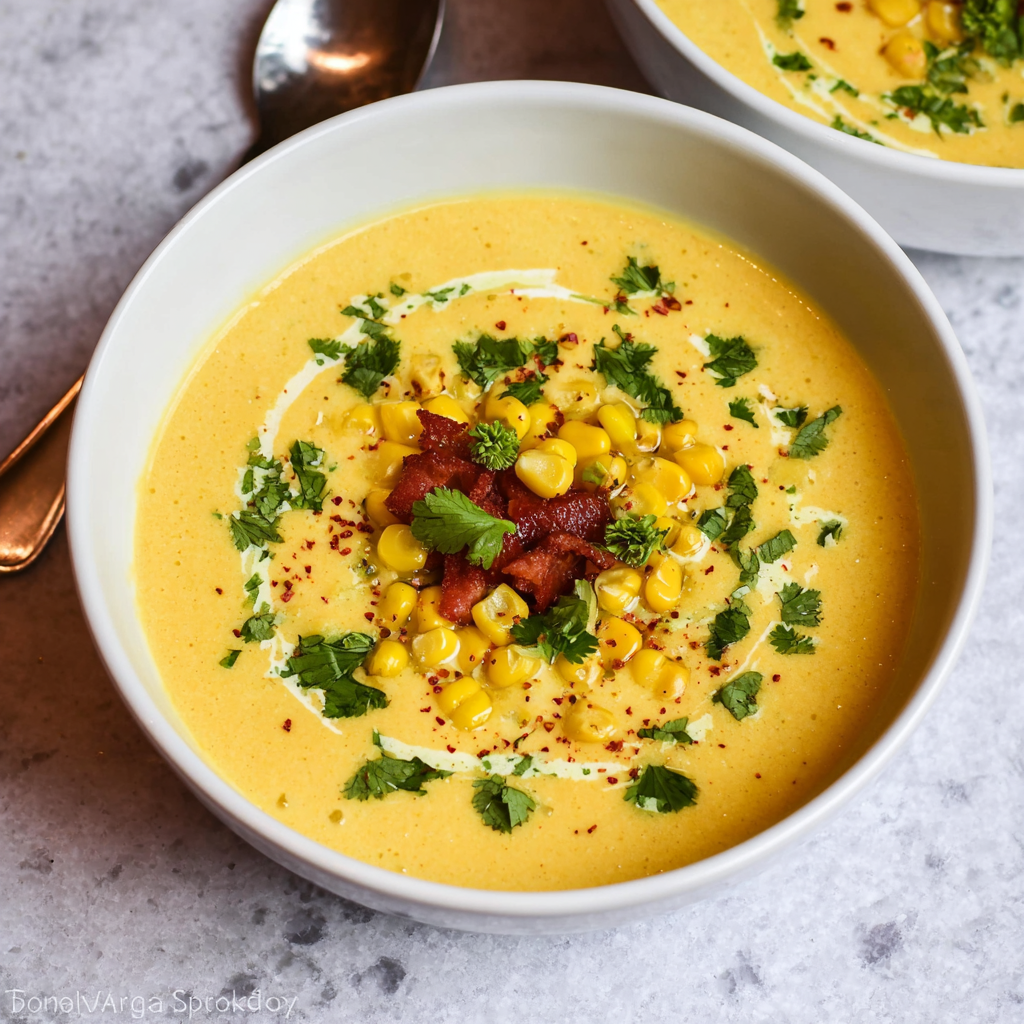 Sun-Drenched Sweet Corn Gazpacho: The Taste of Summer