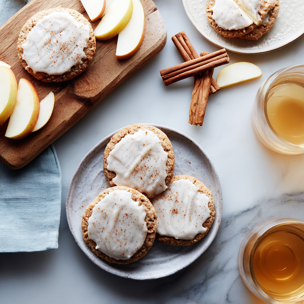 Frosted Spiced Apple Cider Cookies: The Melt-in-Your-Mouth Fall Treat