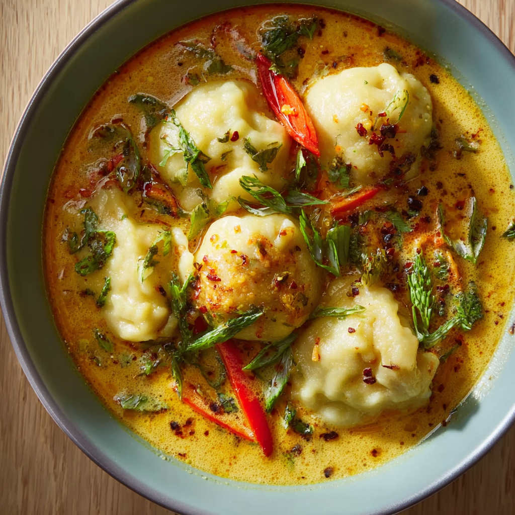 Coconut Curry Soup with Dumplings: The 20-Minute Weeknight Miracle