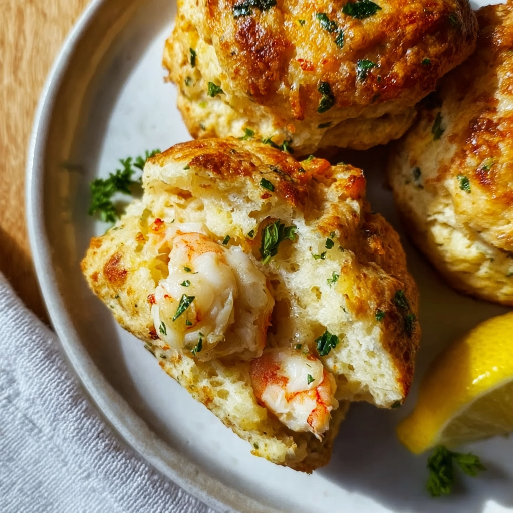 Crab Stuffed Cheddar Bay Biscuits with Lemon Butter: The Ultimate Seafood Upgrade