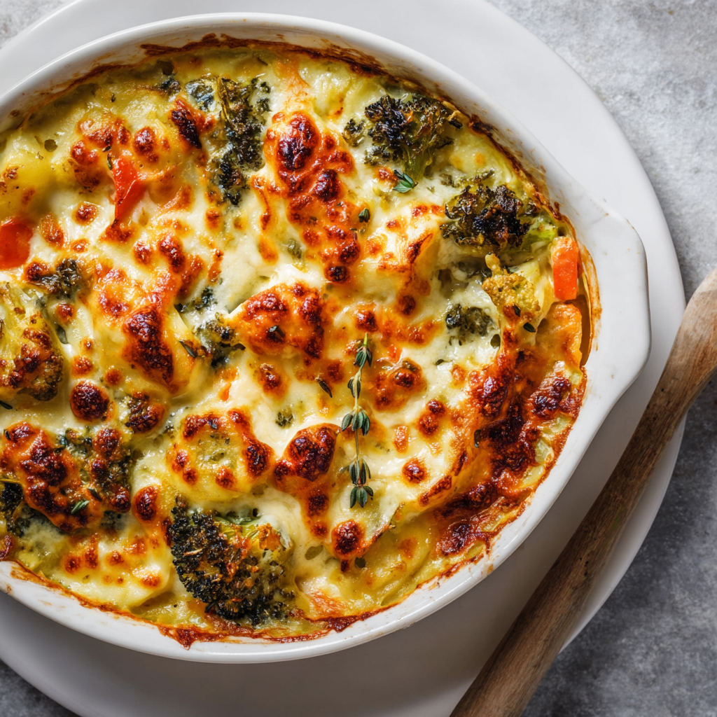 Rustic Root Vegetable &#038; Kale Gratin: The Ultimate Winter Comfort Side
