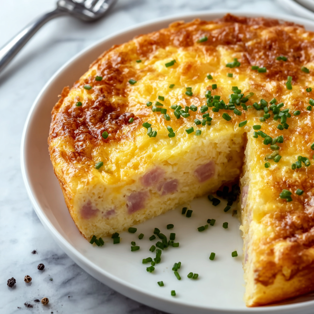 Easy Bisquick Impossible Ham &#038; Cheese Pie: The Retro Dinner Hack