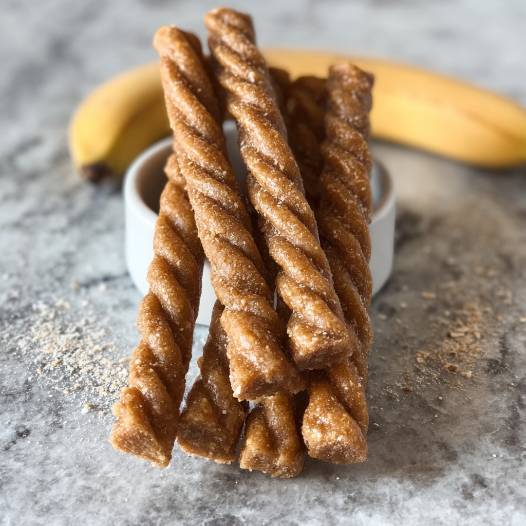 Homemade Banana Peanut Butter Dog Chew Sticks: A Safe, 3-Ingredient Treat