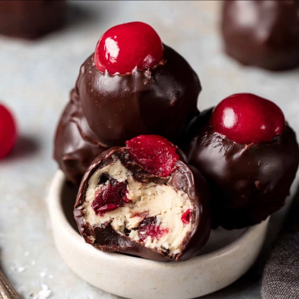 Cherry Bourbon Balls: The No-Bake Holiday Boozy Treat