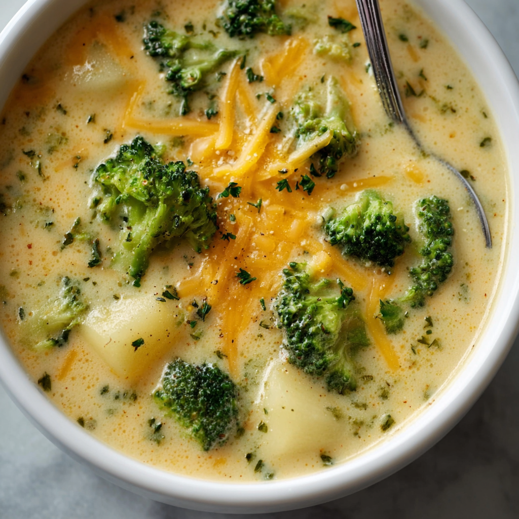 Crockpot Potato Broccoli Cheddar Soup: The Ultimate Comfort Bowl