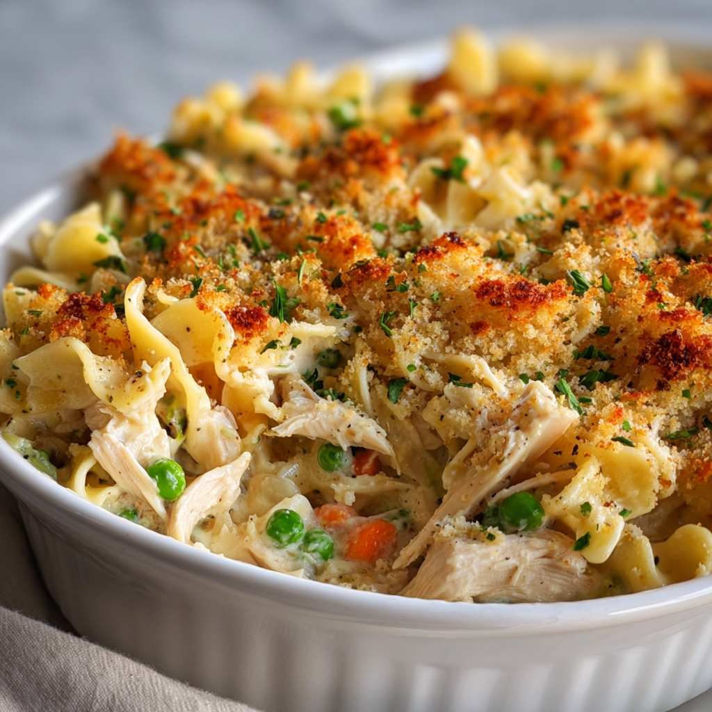 Cozy Chicken Noodle Casserole: The Ultimate Comfort Bake