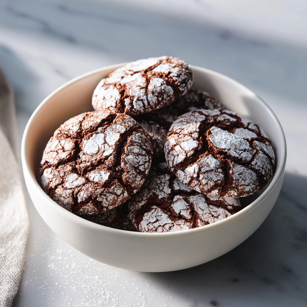 Classic Chocolate Crinkle Cookies: The Fudgy Holiday Staple