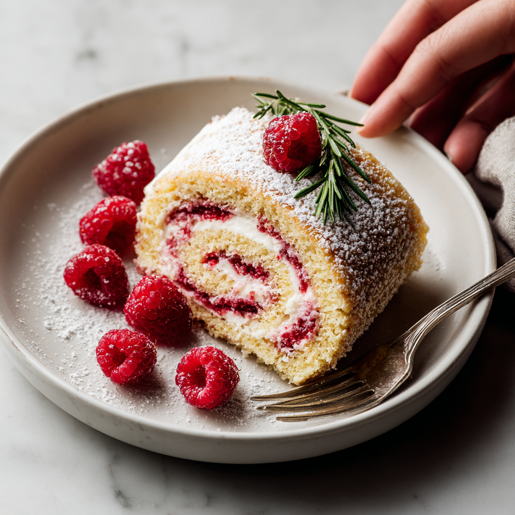 Raspberry Cake Roll: The Showstopping Swiss Roll