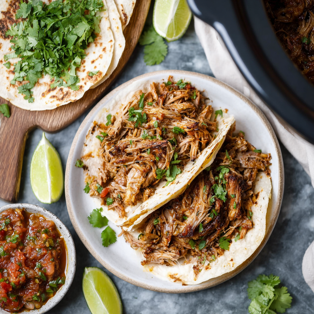 Crispy Slow Cooker Pork Carnitas: The &#8220;Little Meats&#8221; Feast