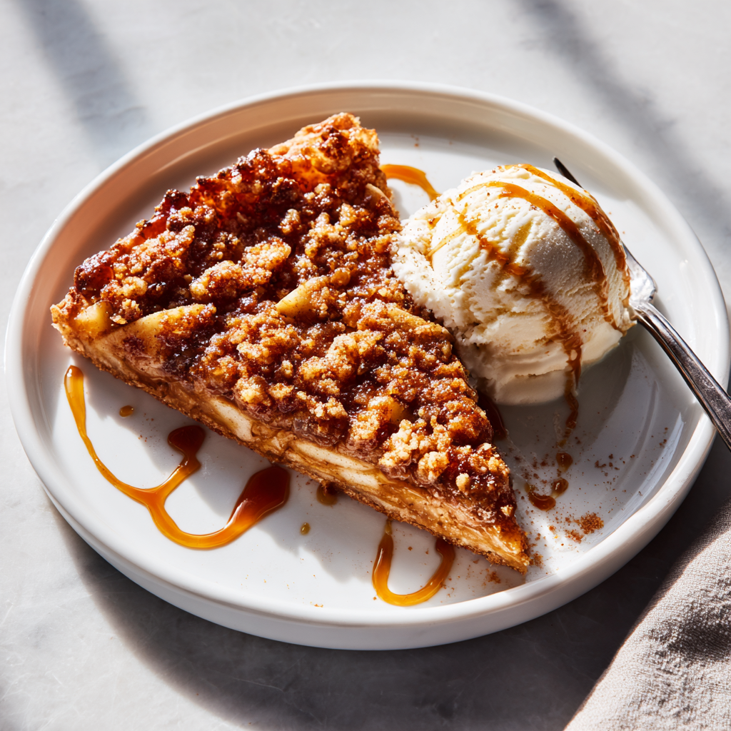 Apple Crisp Pizza: The Ultimate Dessert Mashup
