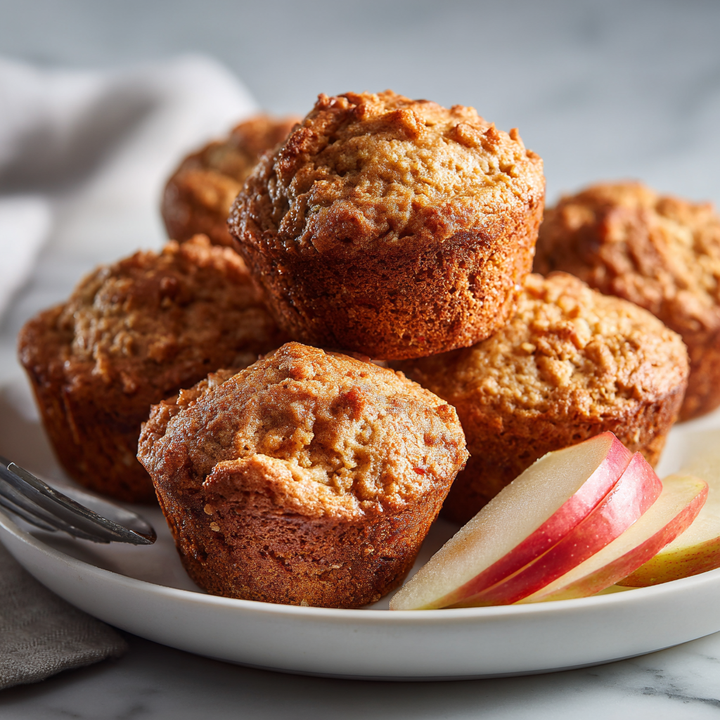 Healthy Apple Cinnamon Muffins: The &#8220;No-Guilt&#8221; Breakfast