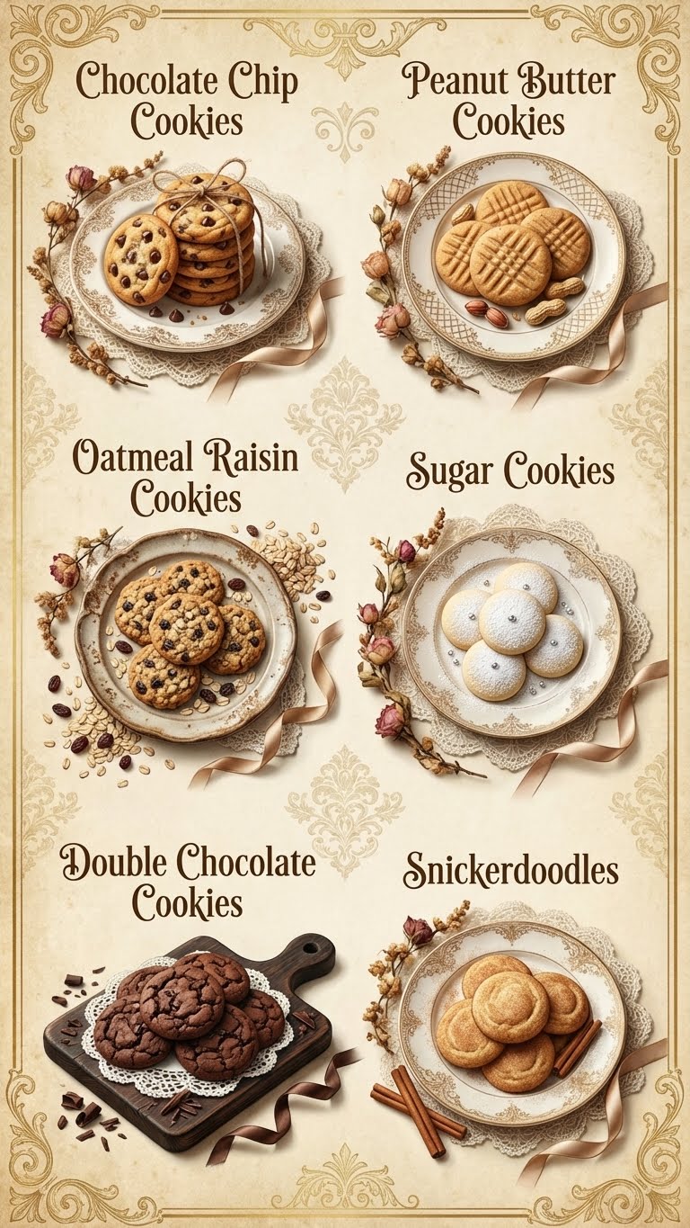 The Ultimate Classic Cookie Collection: 6 Timeless Recipes Everyone Loves