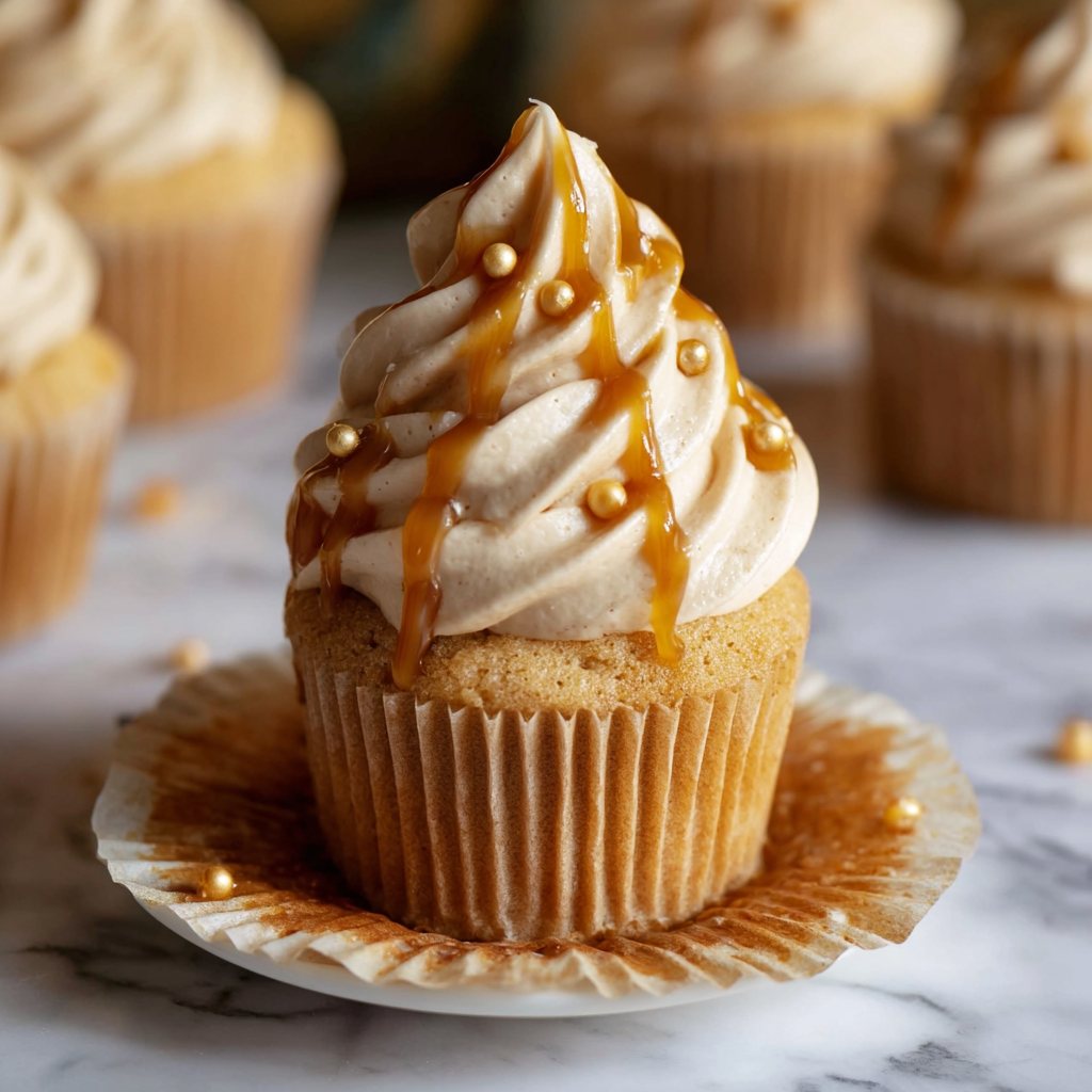 Harry Potter Butterbeer Cupcakes: A Wizarding World Treat