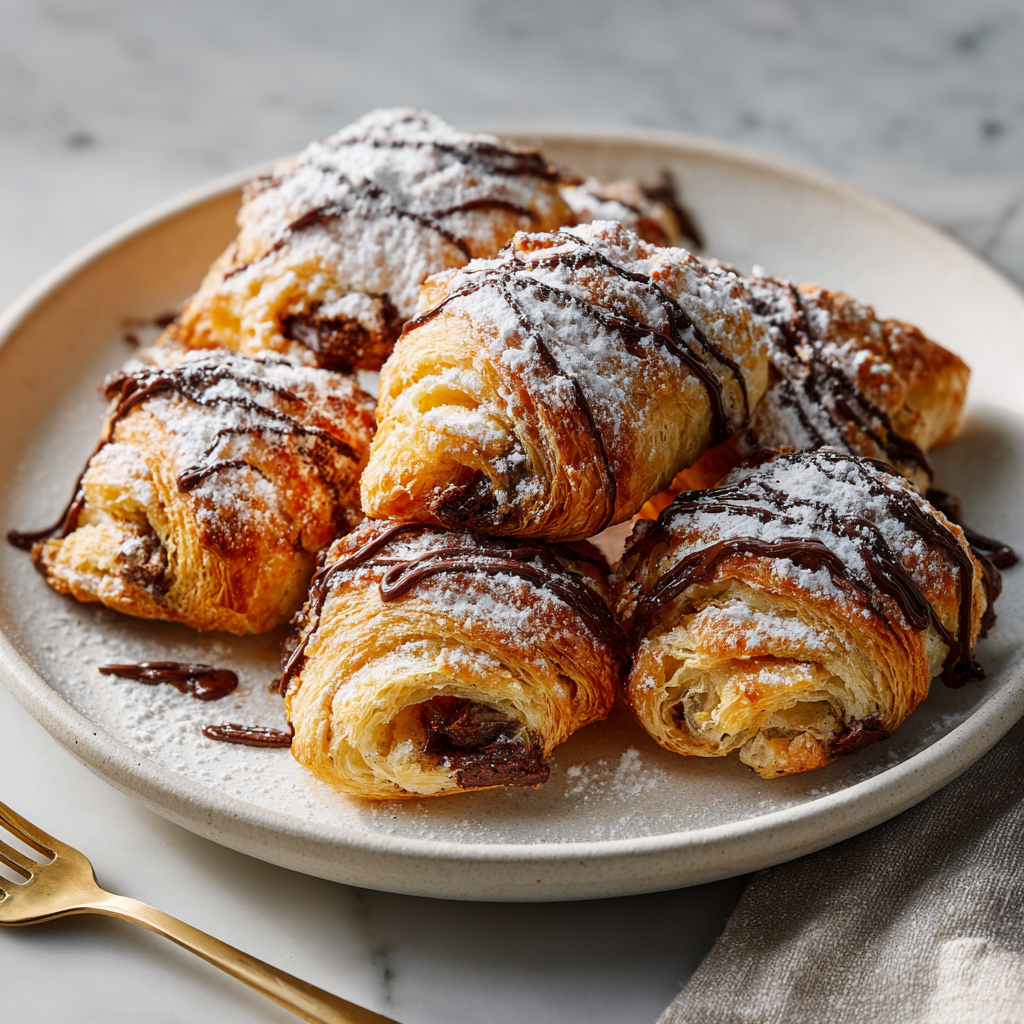 Easy Chocolate Croissant Cinnamon Rolls (The &#8220;Cheater&#8217;s&#8221; Pain au Chocolat)