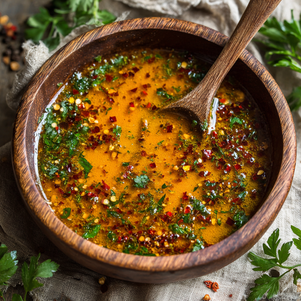 The Ultimate Spicy Garlic Butter Sauce (5-Minute Liquid Gold)