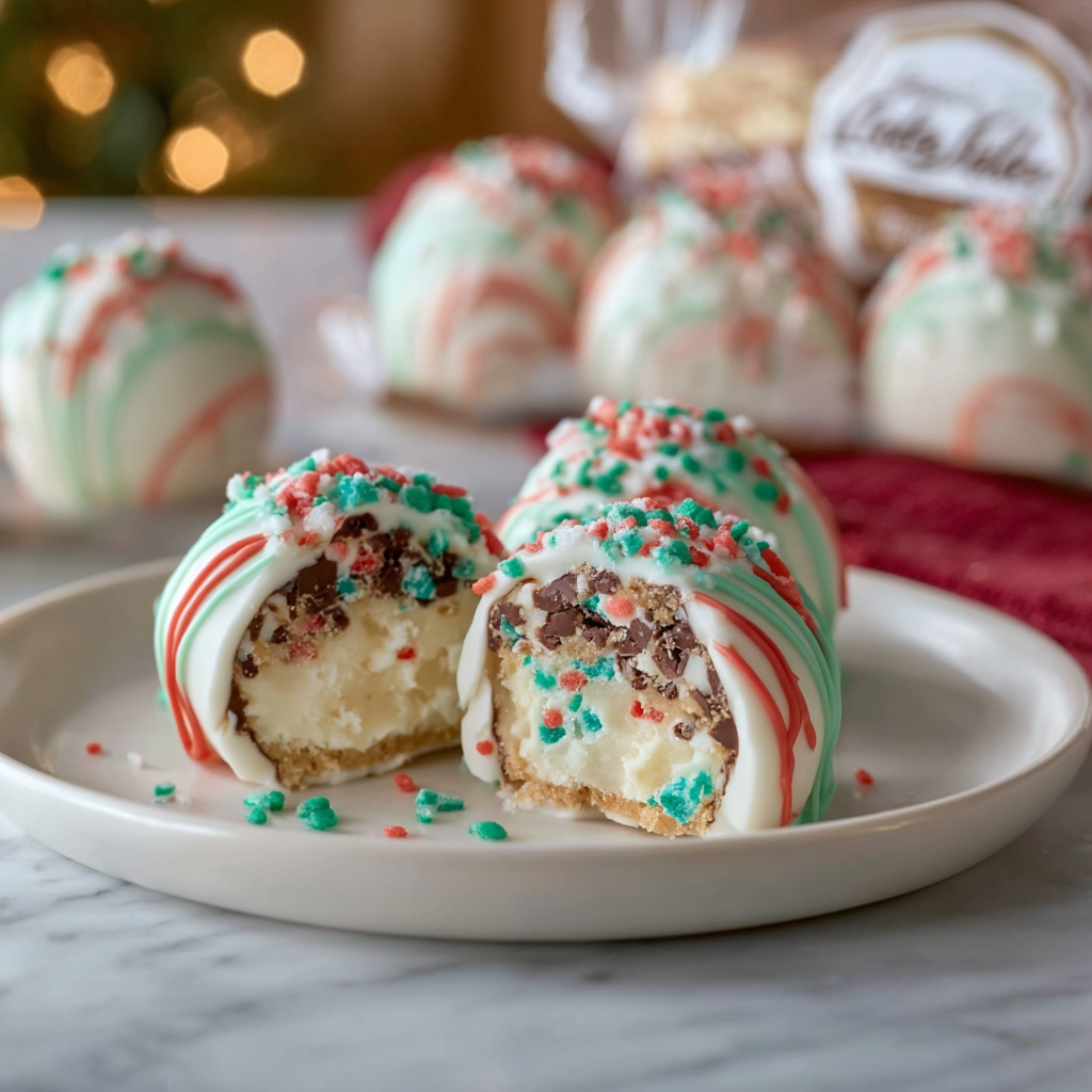 Little Debbie Christmas Tree Cake Truffles (The Viral 3-Ingredient Treat)