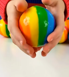 Bouncing Rainbow Balls: A Colorful, Squishy DIY Science Adventure!