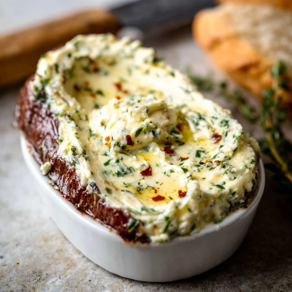 Cowboy Butter (The Viral Steak Dipping Sauce)